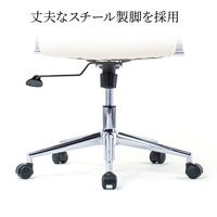 サンワサプライ　ミドルバックレザーチェア　オフィスチェア　肘付　ベージュ　SNC-L12BG 1脚　（直送品）