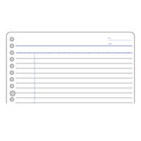 コクヨ ルーズリーフ(さらさら)A罫 A4 ノ-818A 1袋(50枚入)