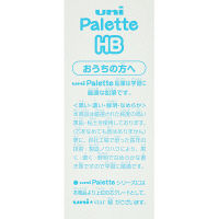三菱鉛筆(uni) ユニパレット 鉛筆 HB 6角・パステルブルー軸 K5050HB 1ダース（12本入）