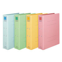 コクヨ チューブファイル 両開き パイプ式ファイル カラーボードツインA4タテ とじ厚50mm背幅62mm ブルー フ-T1650B 1箱（10冊入）（直送品）