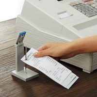 コクヨ ハリナックス ハンディ 白 10枚とじ 針なしステープラー 針なしホッチキス SLN-MSH110W 1個