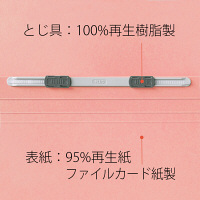 プラス フラットファイル A4E ピンク No.024NP 1パック(3冊入)