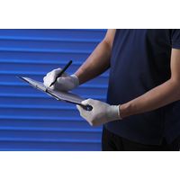 【ウレタン背抜き手袋】 ショーワグローブ パームフィット手袋 B0500 ホワイト L 1セット（10双：1双入×10袋）