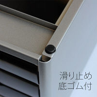 プラス　鍵付レターケース　SI　LC-203JK　（直送品）