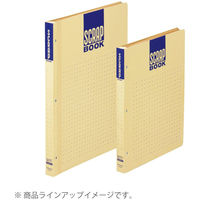 コクヨ　スクラップブックDとじ込み式　A4ドット入り　ラ-D40　1冊