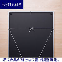 ワンロックフレームプラス 低反射タイプ　A1　シルバー　3枚　4966005470414　アートプリントジャパン  オリジナル