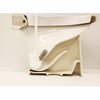 マーナ　トイレブラシプロ・ホワイト　1組