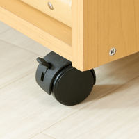 NORM ランドセルラック NA×WH ナチュラル 幅730×奥行290×高さ820mm 97606 1台 不二貿易（直送品）