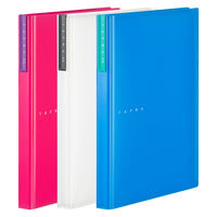 キングジム クリアーファイルタフル(透明)20Pピンク A4 8152Tヒン 1冊