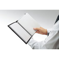 コクヨ カバーノートシステミック リング A5黒 ノ-685B-D 1セット(250枚:50枚入×5冊)