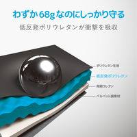 エレコム デジカメケース/ZEROSHOCK/Sサイズ/ブラック ZSB-DG015BK 1個
