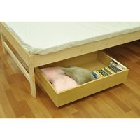 エイ・アイ・エス ベッド下収納BOX ナチュラル BSB-8020 NA 1個（直送品）