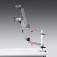 サンワサプライ 水平垂直多関節液晶モニターアーム CR-LA1003N 1個