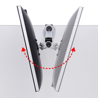 モニターアーム　ディスプレイアーム　1画面　シングル　27インチ対応　10kgまで　クランプ式　CR-LA1005N　サンワサプライ　1台（直送品）