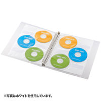 サンワサプライ ブルーレイディスク対応A4リフィルシート(5シート入り・ブラック) FCD-RLBD30BK 1個（直送品）