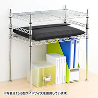 【アウトレット】サンワサプライ インナーケース（フラップタイプ・13.3型ワイド） ブラック IN-A13BK 1個　【終売品】