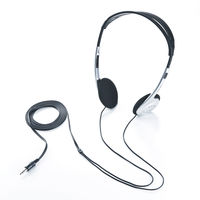 サンワサプライ マルチメディアヘッドホン MM-HP208N 1個（直送品）
