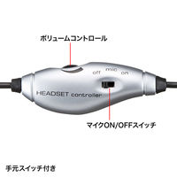 サンワサプライ マルチメディアPCヘッドセット MM-HS507NCN 1個