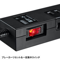 サンワサプライ 雷ガードタップ TAP-SP2110-5BK 1個
