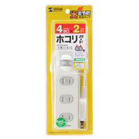 サンワサプライ 火災予防安全タップ TAP-TSH42SWN 1個