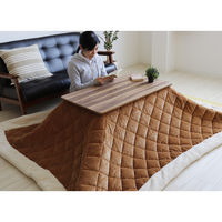 【軒先渡し】ヤマソロ シーラ こたつ 継脚 幅900mm 400Wヒーター 中間スイッチ付 ブラウン 82-618 1台（直送品）