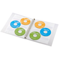 サンワサプライ ブルーレイディスク対応A4リフィルシート(5シート入り・ホワイト) FCD-RLBD30W 1個（直送品）