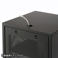 サンワサプライ 機器収納 サーバーラック （高さ500） CP-SBOX1 幅500×奥行500×高さ500mm 1台（直送品）