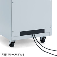 サンワサプライ 簡易防塵ハブボックス（4U） MR-FAHBOX4U 幅335×奥行465×高さ600mm 1台（直送品）