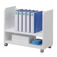 サンワサプライ 幅可変デスク下ファイルワゴン WG-303 幅680～1080×奥行300×高さ600mm 1台（直送品）