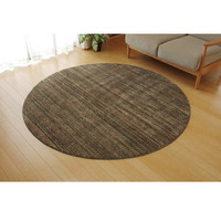 イケヒコ ラグ 円形 丸型 抗菌 防臭 防ダニ 国産 『イリゼ』 グリーン 約180cm 丸1340630126803 1枚（直送品）