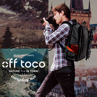 ELECOM off toco/2STYLEカジュアルカメラバッグ/バックパック/ハイグレード/Lサイズ/ブラック DGB-S037BK 1個