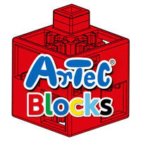 アーテック Artecブロック ミニ四角 20P 青 77822 1セット(5個)（直送品）