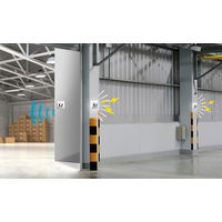 【標識】 ムサシ 激突防止ライト/ワイヤレス2台入 DW-900 1セット（2台入）