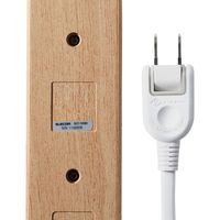 延長コード 電源タップ 1m 6個口 個別スイッチ 雷ガード ほこりシャッター オーク ECT-1310O エレコム 1個