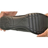 おしごとリゲッタ Re:getA Work かるくてはきやすいぺたんこローファー ブラック M RW-1008 1足（直送品）