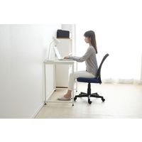 アイリスオーヤマ メッシュバックチェア OFC-MB ネイビー 1台（直送品）