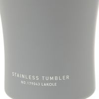ステンレスタンブラー(330ml) グレー 1セット（1個×2） LAKOLE/ラコレ