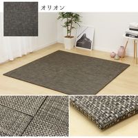 萩原 モダンテイスト PVC置き畳 幅820×奥行820×高さ15mm ベガ 159056200 1枚（直送品）