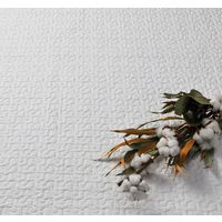 萩原 綿100％ イブルラグマット デコール 600×1000mm アイボリー 600009623 1枚（直送品）