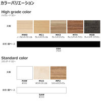 【組立設置込】コクヨ シークエンス ウイング ボタン ソフトエッジ 幅1750×奥行775mm Gダークブラウン×BK 1台（直送品）
