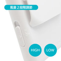 大作商事 【暑さ対策】首掛け扇風機 マイファンモバイル ライトブルー 乾電池式 充電不要 MM1LB 1個（直送品）