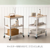 ドリームウェア メタル&ウッドラック 専用キャスター小 ベアリング内蔵 4個セット MK-PCA1 1セット(4個入)（直送品）