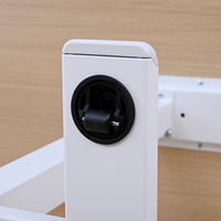 YAMAZEN レバー式昇降テーブル 幅700×奥行400mm ウッドナチュラル SUT-7040(WN/MWH) 1台（直送品）