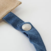 トモ・コーポレーション アウトドア収納 ウォールポケット ジュート&デニム 407179 1個（直送品）