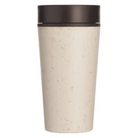 アイティインターナショナル 水筒 約 340ml CircularCup SDGs ブラック 422588 1個（直送品）