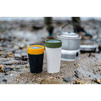 アイティインターナショナル 水筒 約 340ml CircularCup SDGs グリーン 422587 1個（直送品）