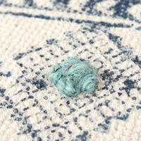 トモ・コーポレーション 玄関マット 48×83cm 室内 ブロックプリント クロス 428096 1個（直送品）