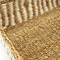 トモ・コーポレーション かご レクタングル ふた付き ストレージ M L 2個組 477903 1個（直送品）