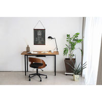 【軒先渡し】東馬 ウォルク デスク 幅1200×奥行550×高さ720mm 54674870 1台（直送品）