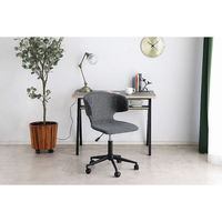 【軒先渡し】東馬 TMレイド ワークチェア チャコールグレー 54687220 1台（直送品）